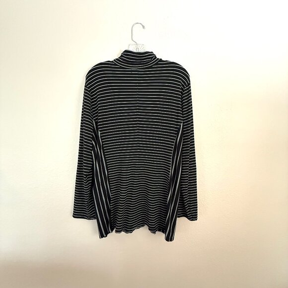 Habitat Black & White Stripe Knit Jacket – Size XL - Picture 2 of 13